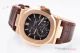 PPF V2 Super Clone Patek Philippe Nautilus Power Reserve Brown Dial Rose Gold (7)_th.jpg